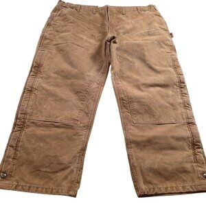 Carhartt Jeans Mens 50x30 Double Knee Duck Insulated Work Pants Double Knee